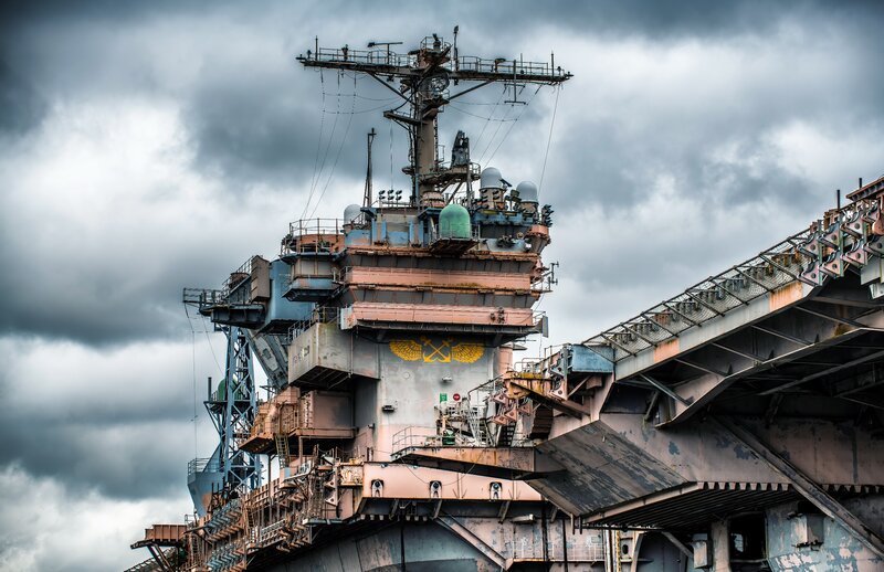 Aircraft Carrier Superstructure