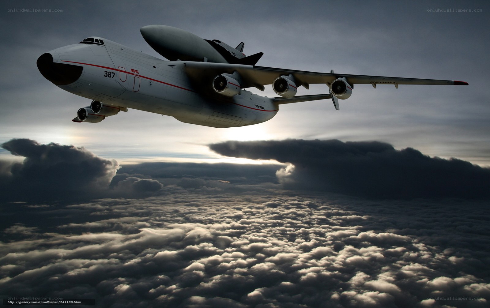 aircraft carrying space shuttle