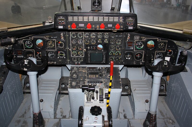 Aircraft Cockpit — Black