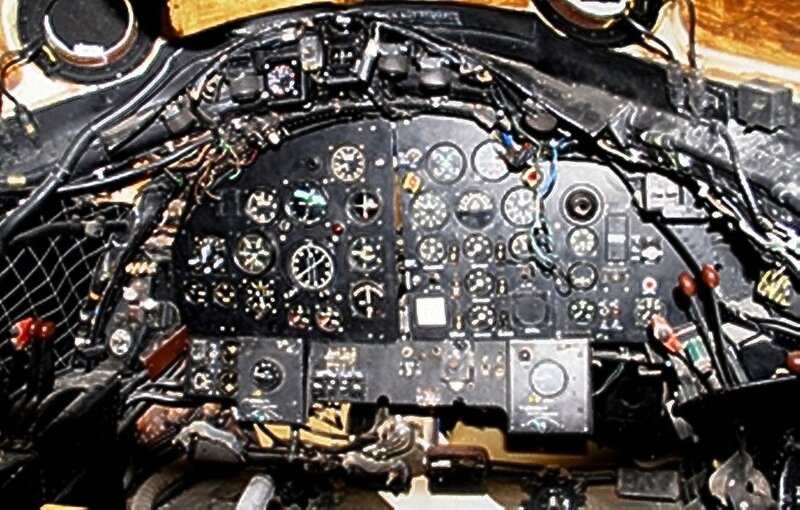 Aircraft Cockpit Interior — Black, Technical, Photograph