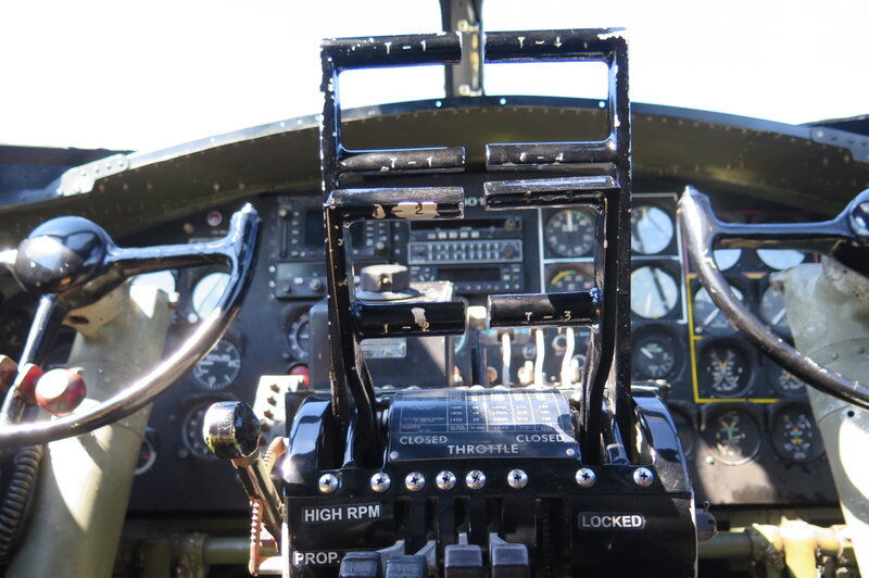 Aircraft Cockpit Interior — Black, Technical
