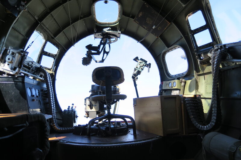 Aircraft Cockpit Interior — Green