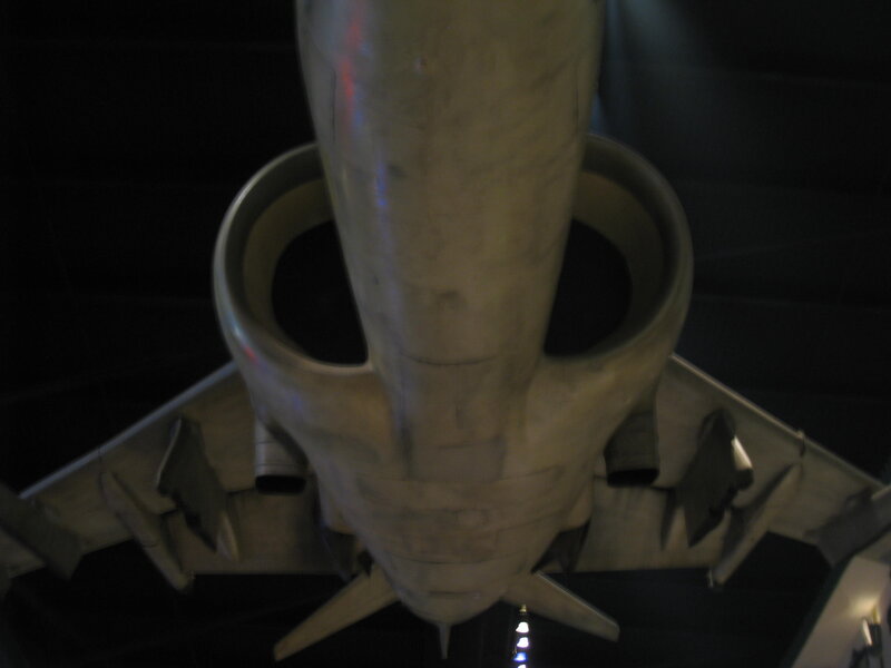 Aircraft Engine from Below