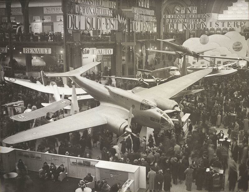 Aircraft exhibition in Paris