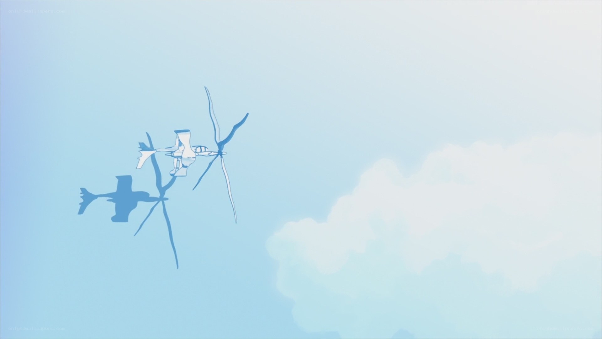 aircraft flying in sky