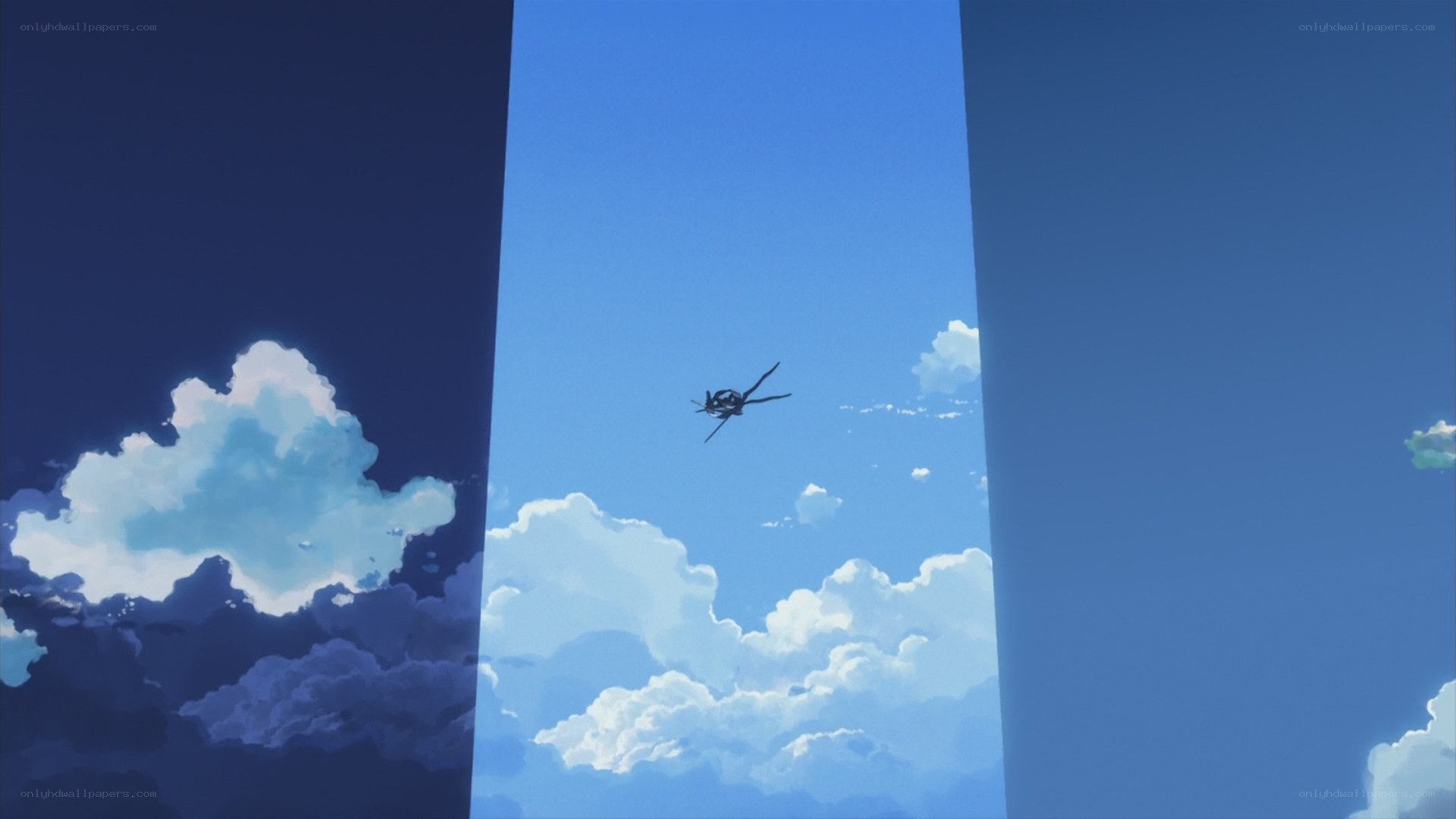 aircraft flying through sky