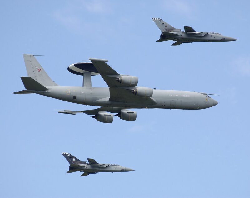 Aircraft formation in flight
