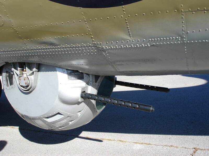 aircraft gun turret detail
