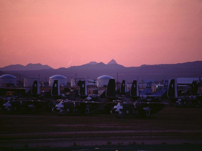 Aircraft in Desert