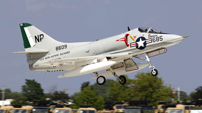 Aircraft in flight