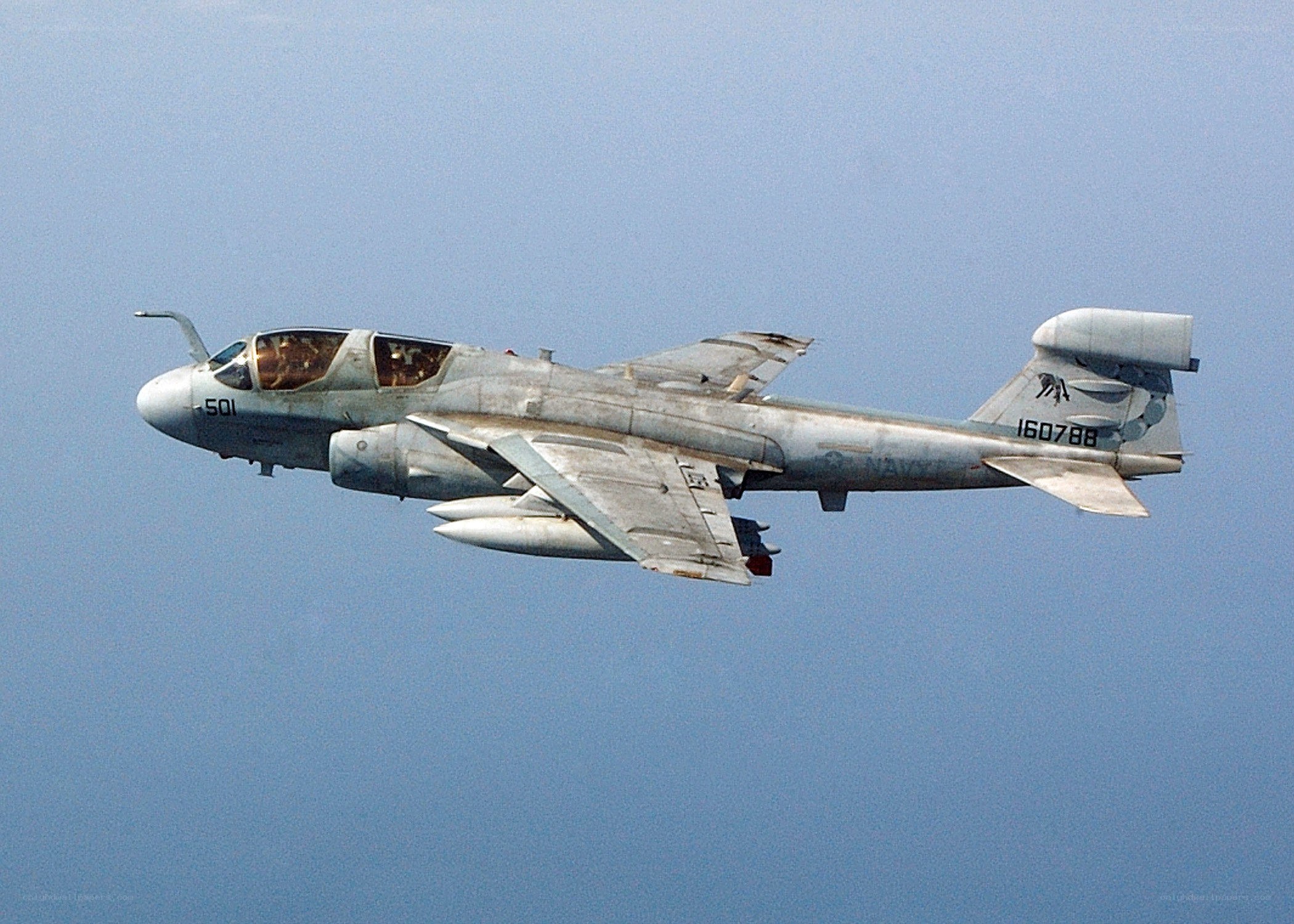Aircraft in flight