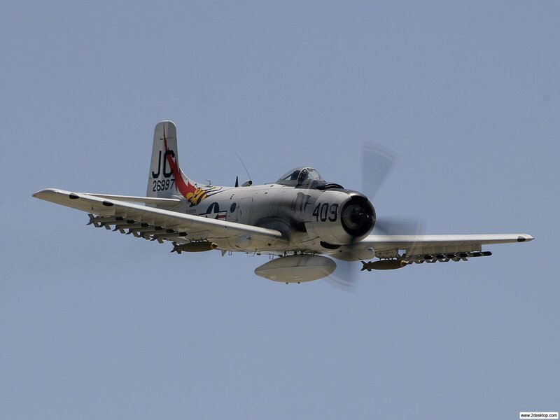 Aircraft in flight