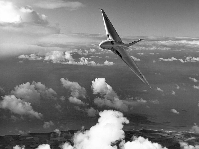 Aircraft in Flight — Black, Dramatic, Photograph