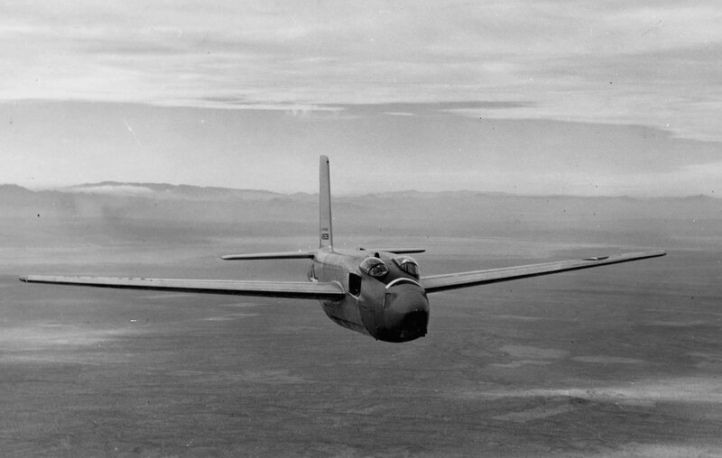 Aircraft in Flight — Black, Serene
