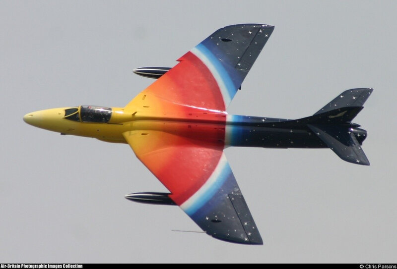 Aircraft in Flight — Yellow