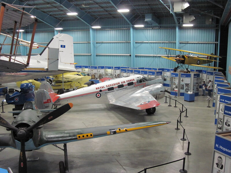 Aircraft in Museum — Blue