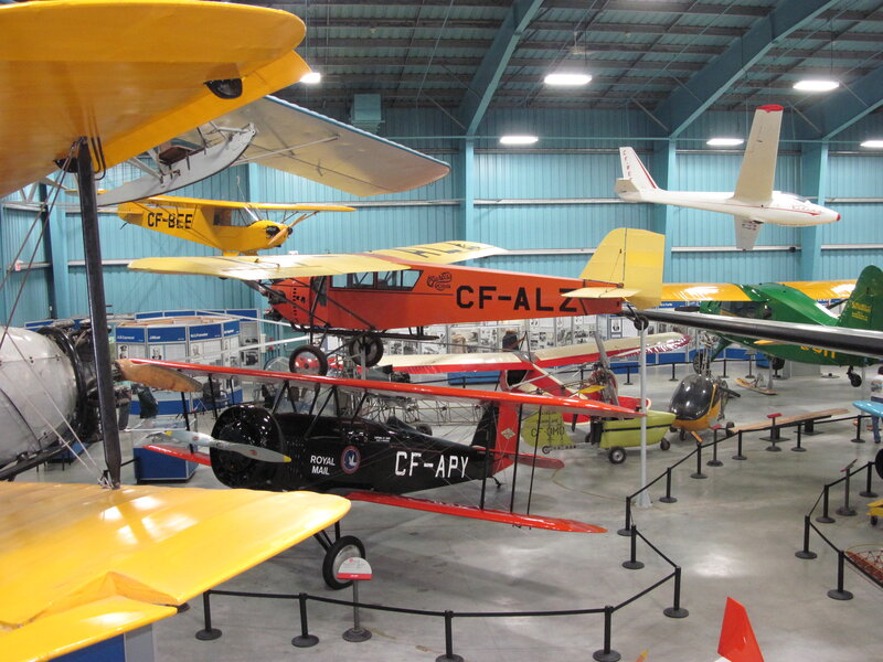 Aircraft in Museum — Yellow