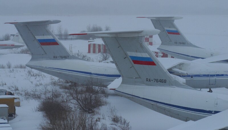 Aircraft in Snow