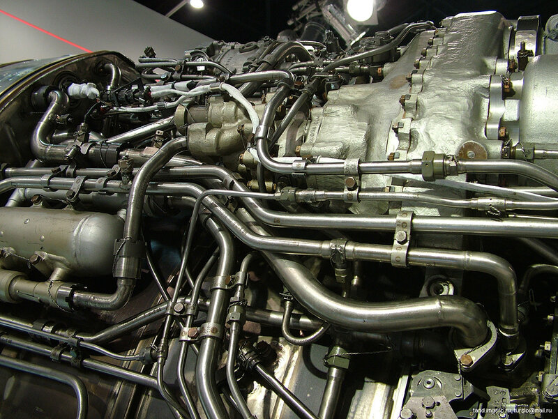 Aircraft Jet Engine — Silver, Technical