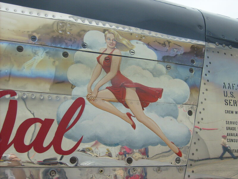 aircraft nose art painting
