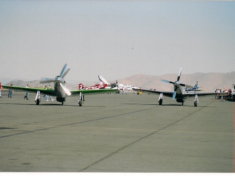 Aircraft on Tarmac — Gray, Calm
