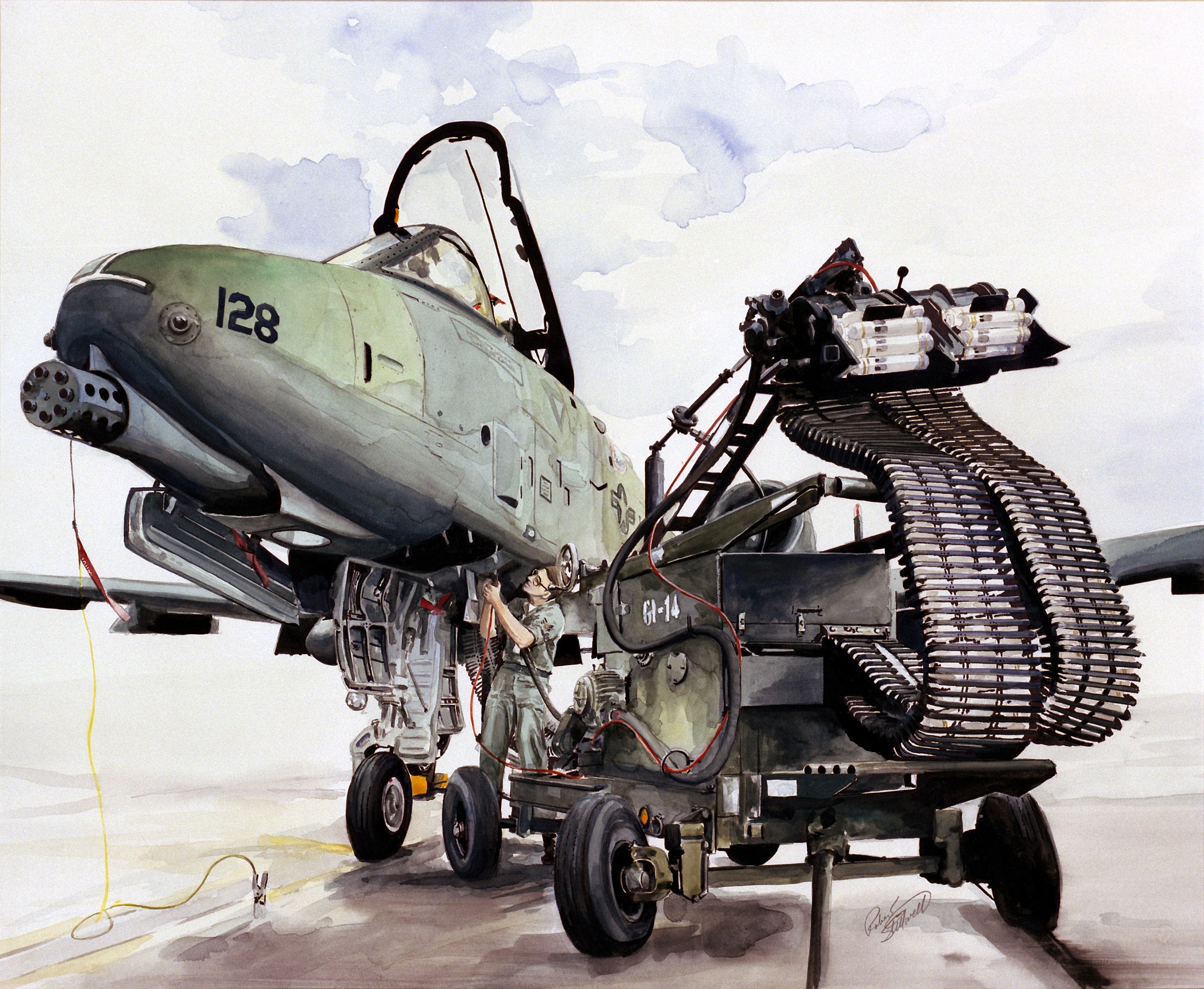 Aircraft refueling operation