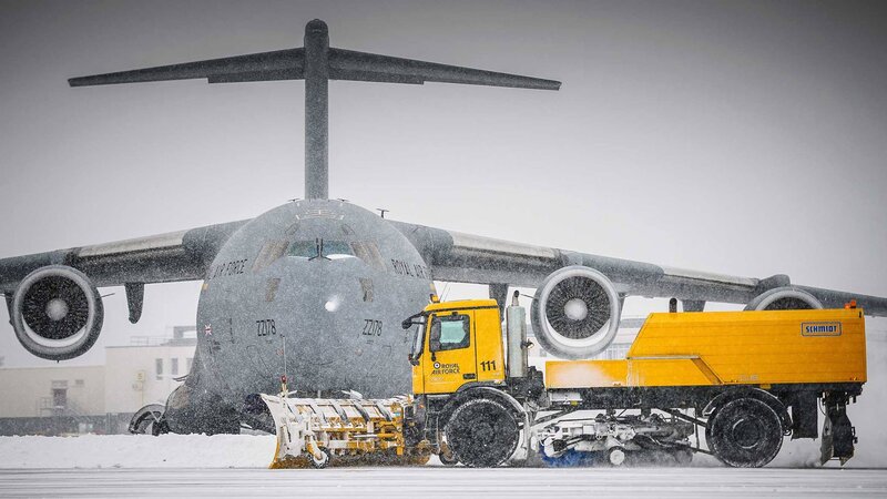 Aircraft Snow Removal