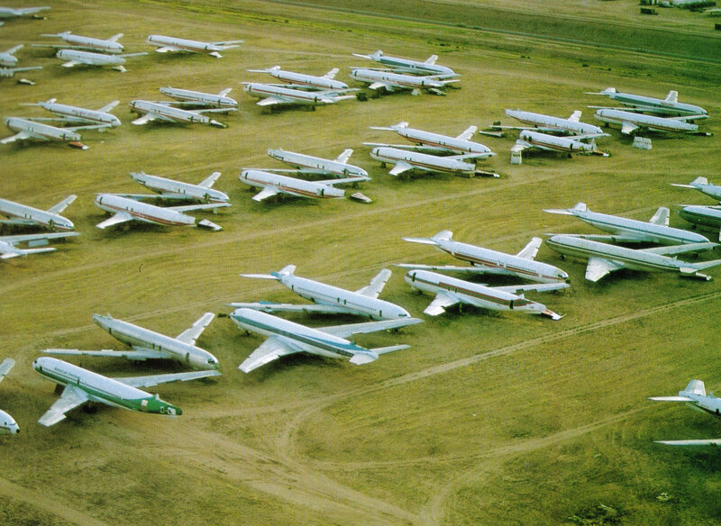 Aircraft storage field