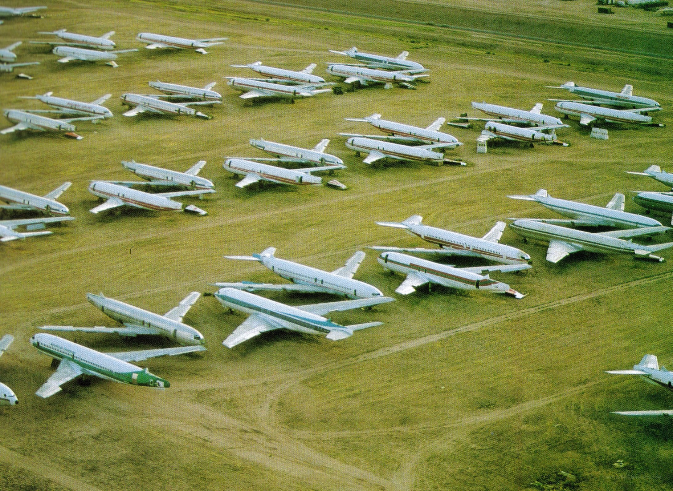 Aircraft storage field