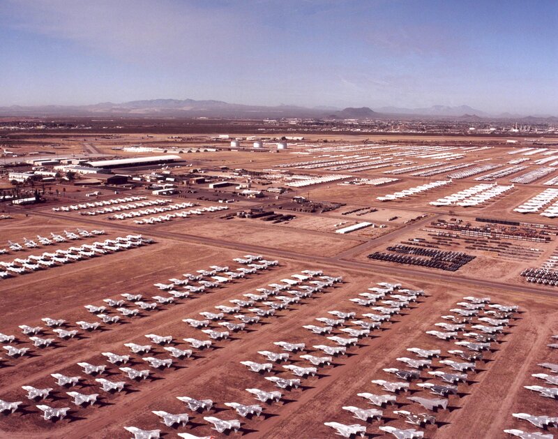 Aircraft Storage Field — Brown