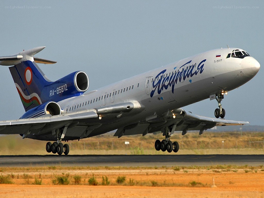 Aircraft taking off from runway