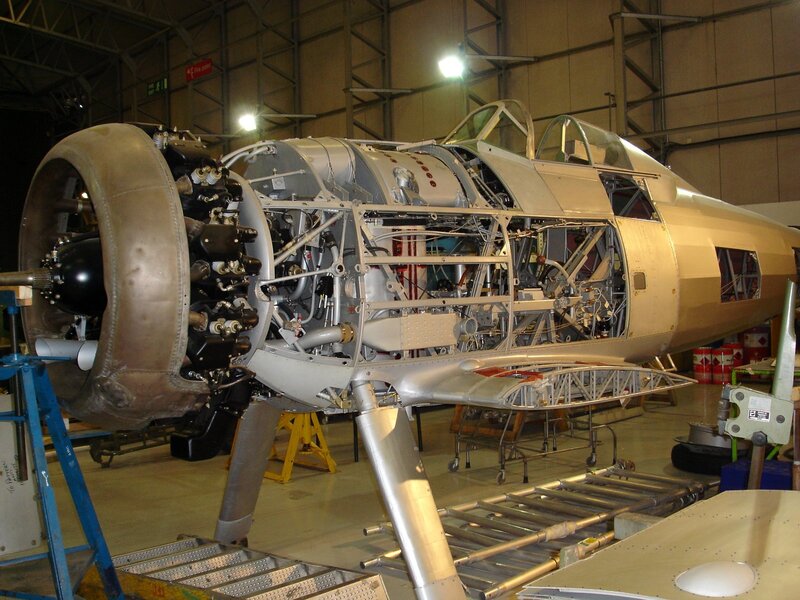 aircraft under construction