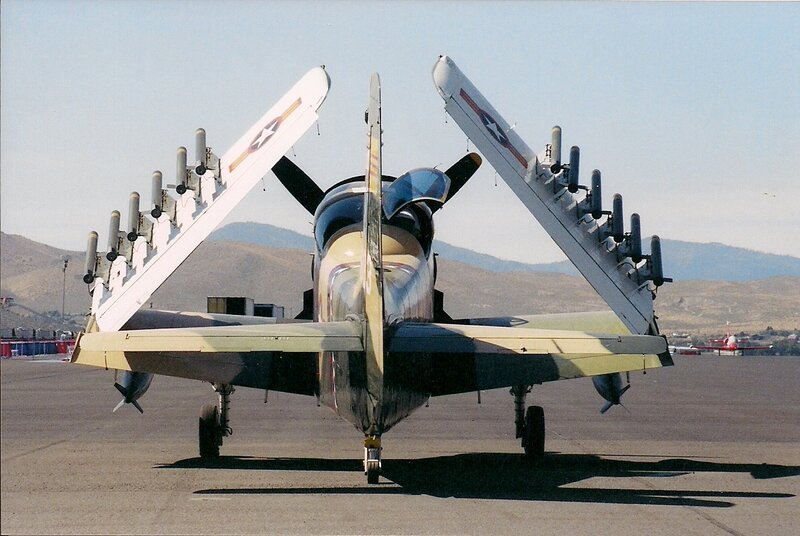 Aircraft with Folded Wings