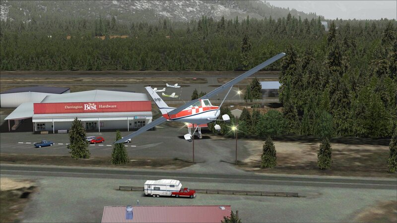 Airplane at Darrington Hardware