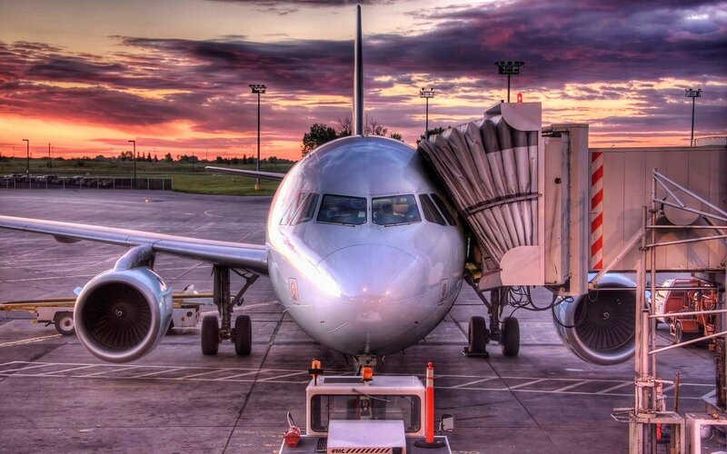 Airplane at Gate