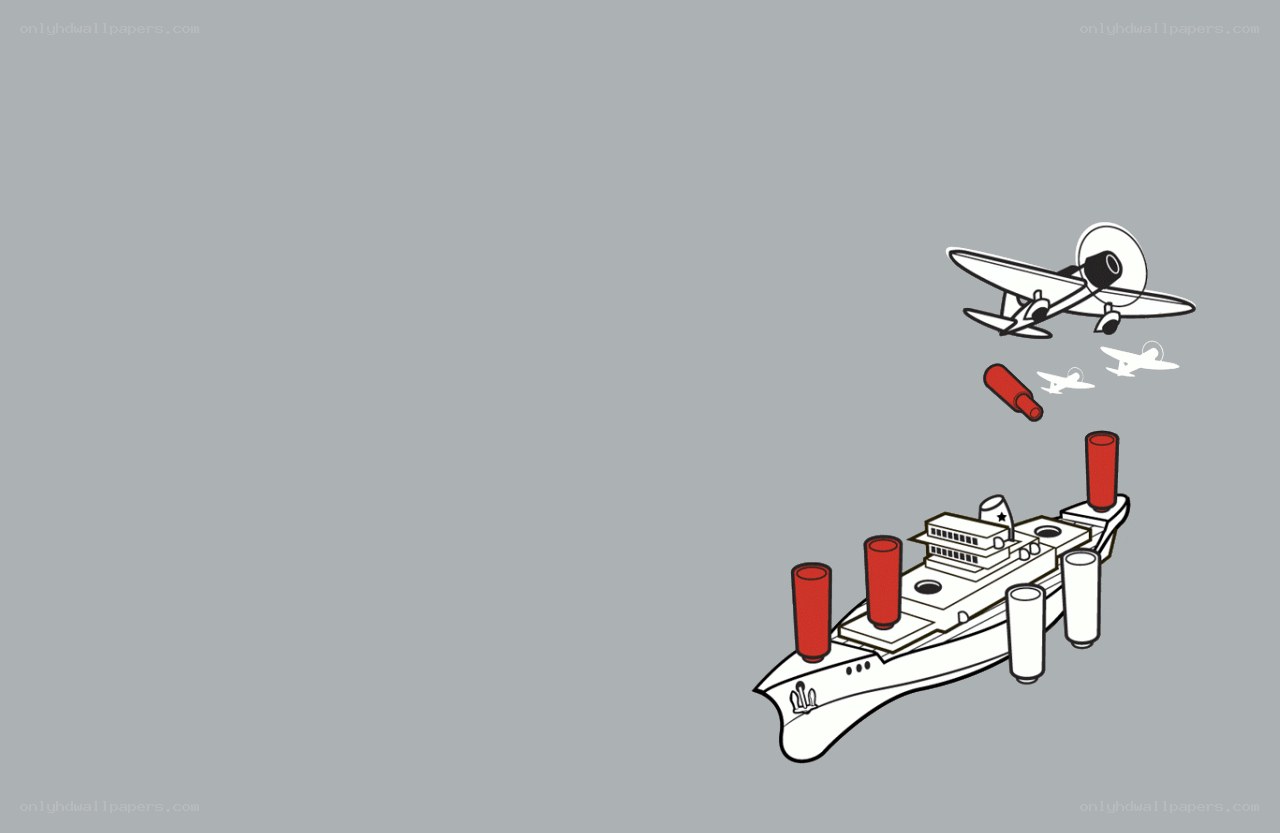 airplane bombing ship