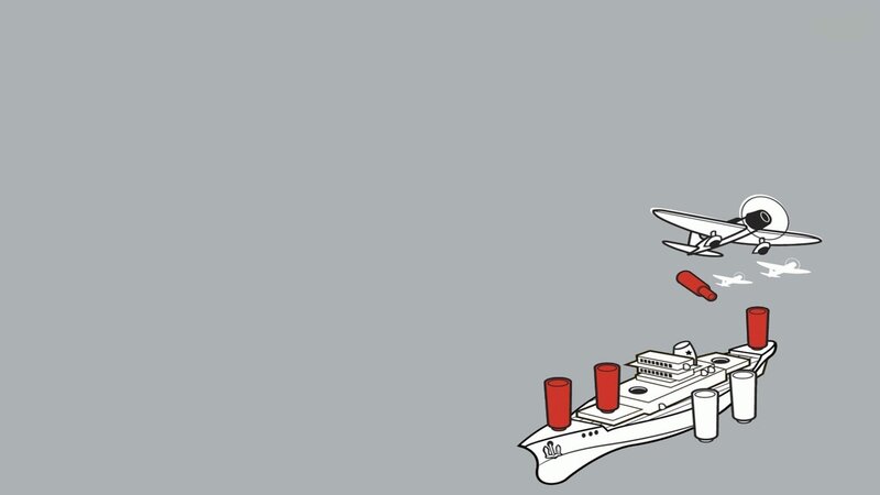 airplane bombing ship