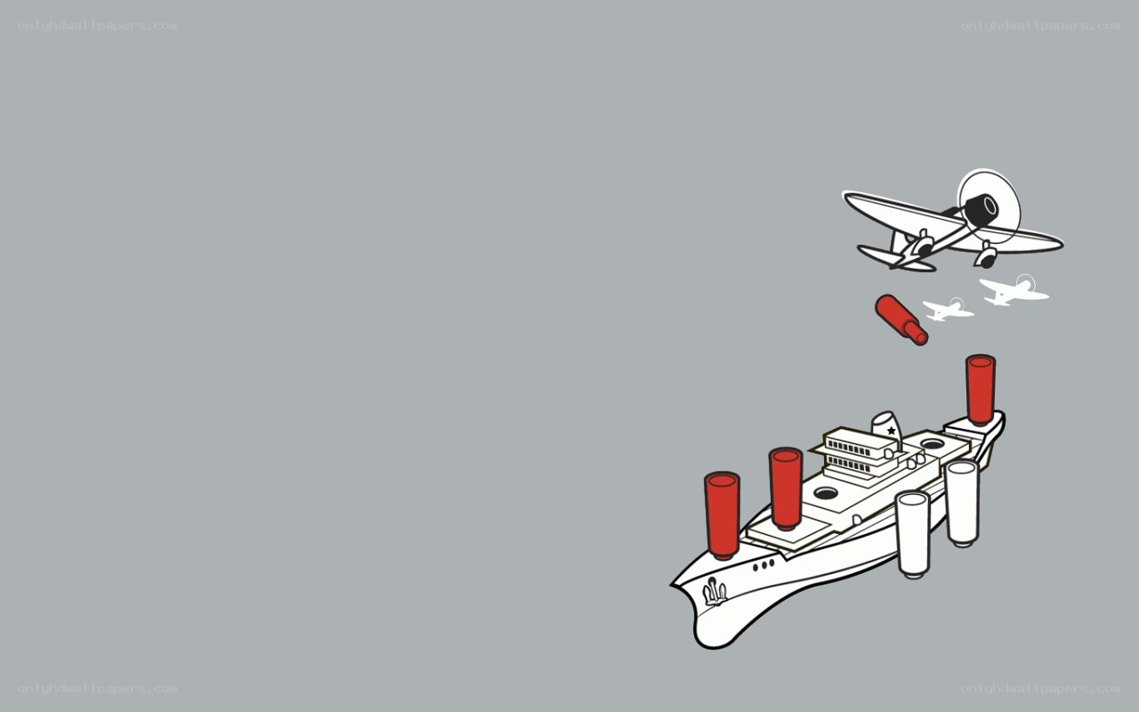 airplane bombing ship