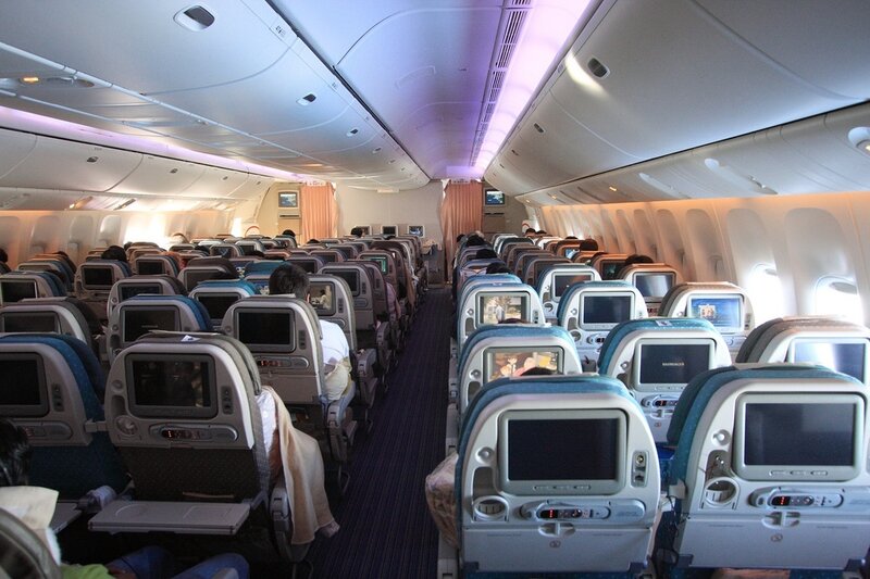 Airplane Cabin Interior