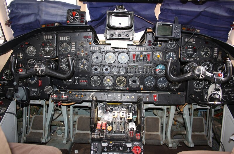 Airplane Cockpit — Black, Technical, Photograph, Instruments, Controls