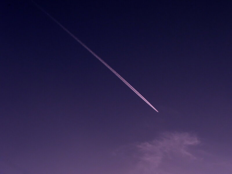 Airplane Contrail
