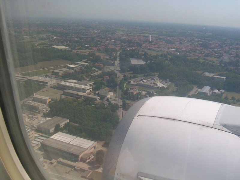 Airplane Engine View