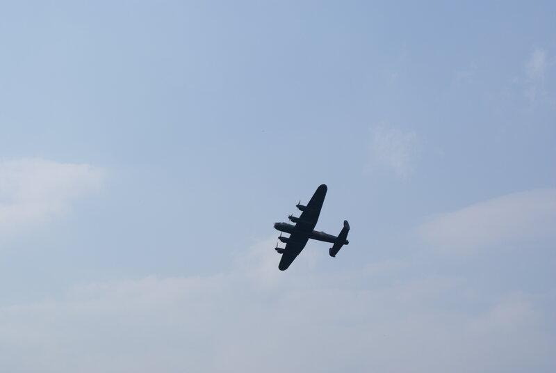 Airplane flying in the sky