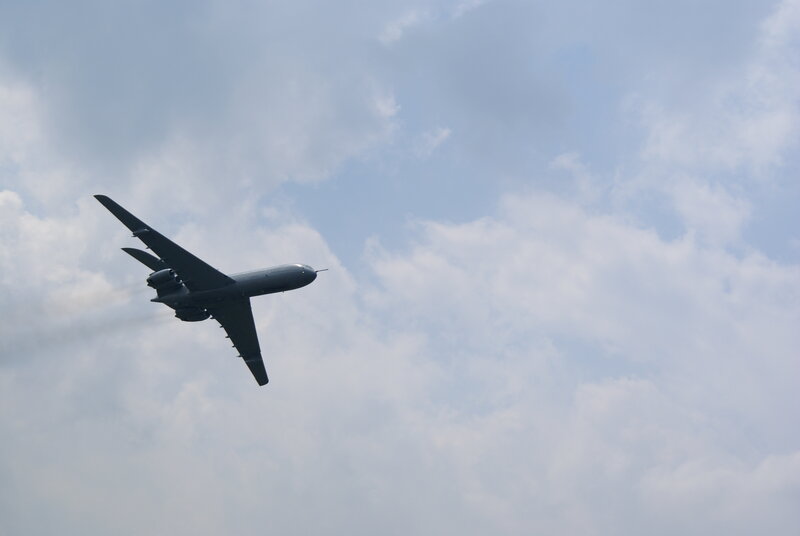 airplane flying in the sky