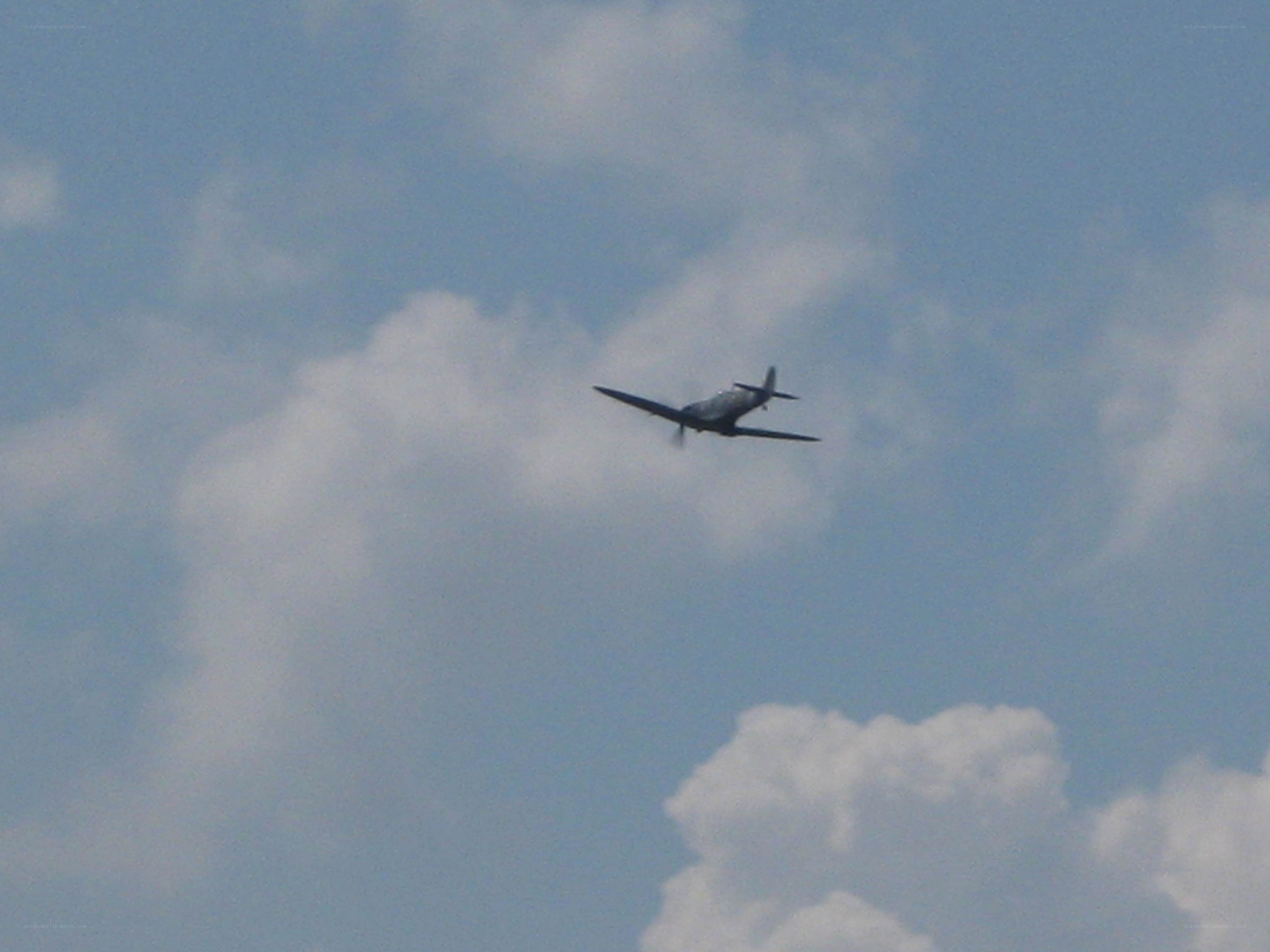 airplane flying in the sky
