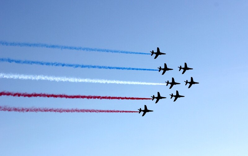 Airplane Formation Display