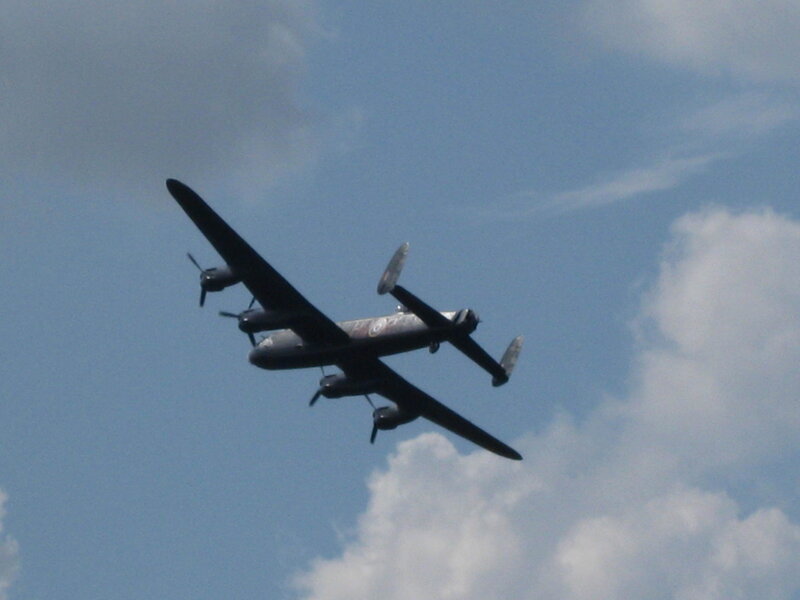 Airplane in Flight — Blue, Calm, Afternoon, Photograph, Sky, Clouds, White