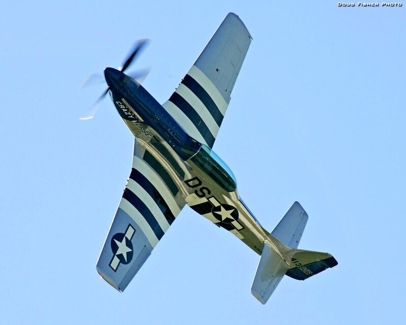 Airplane in Flight — Blue, Dynamic, Afternoon, Photograph, Propeller, Sky