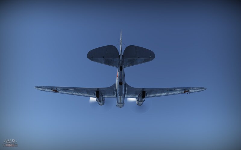 Airplane in Flight — Blue, Serene, 3d Render