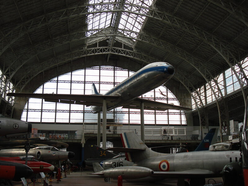 Airplane in Museum — Gray